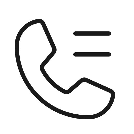 Phone list thin icon, thin style, from Phosphor