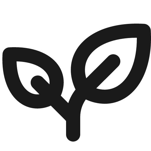 Plant bold icon, bold style, from Phosphor
