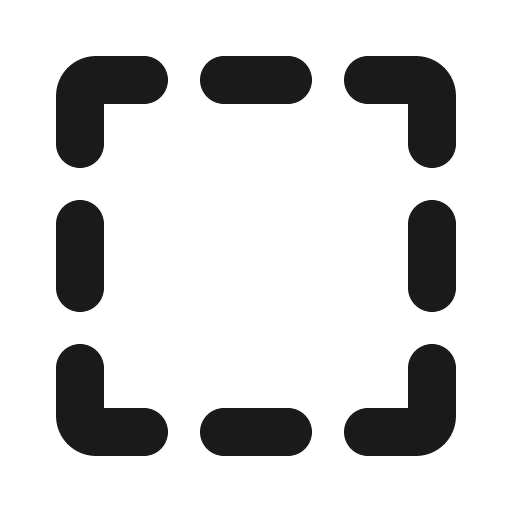 Selection bold icon, bold style, from Phosphor