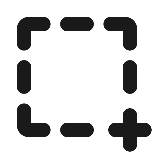 Selection plus bold icon, bold style, from Phosphor
