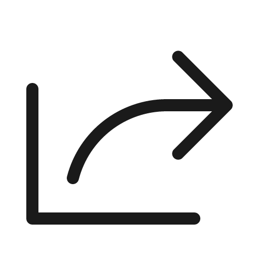 Share light icon, light style, from Phosphor