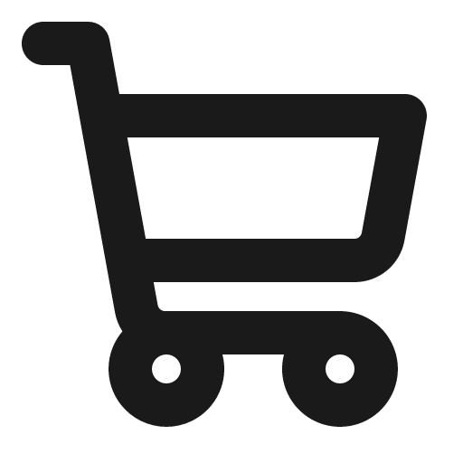 Shopping cart bold icon, bold style, from Phosphor