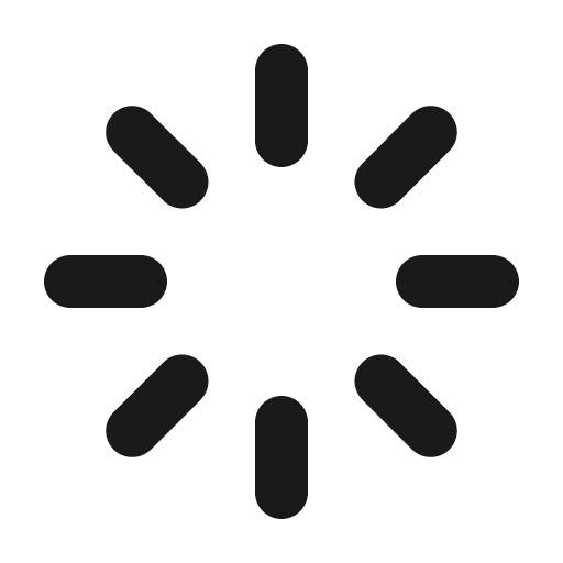 Spinner bold icon, bold style, from Phosphor