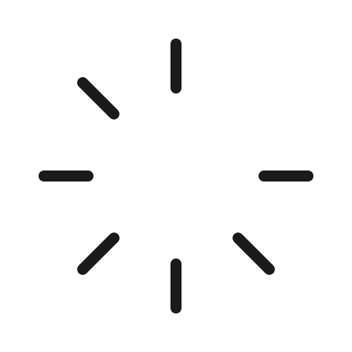 Spinner gap thin icon, thin style, from Phosphor