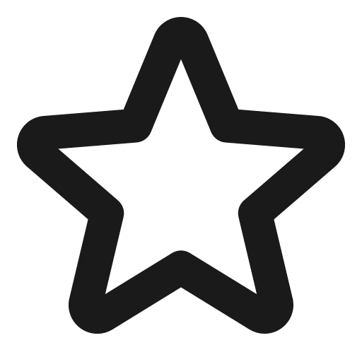 Star bold icon, bold style, from Phosphor