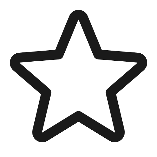 Star icon, solid style, from Phosphor
