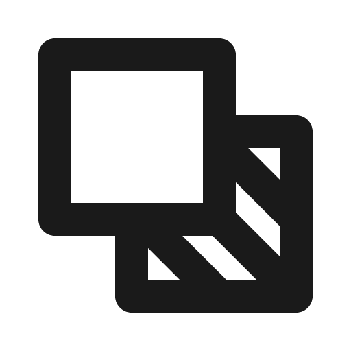 Subtract square bold icon, bold style, from Phosphor