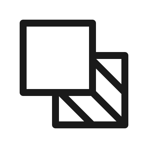 Subtract square light icon, light style, from Phosphor