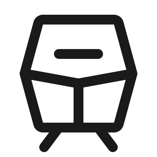 Train regional icon, solid style, from Phosphor
