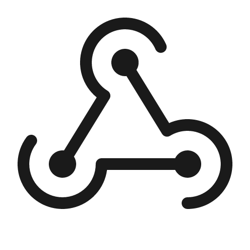 Webhooks logo light icon, light style, from Phosphor