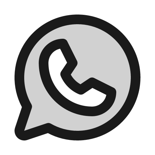 Whatsapp logo duotone icon, two-tone style, from Phosphor