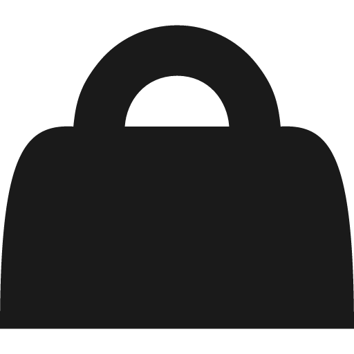 Bag icon, solid style, from Pinhead Map Icons