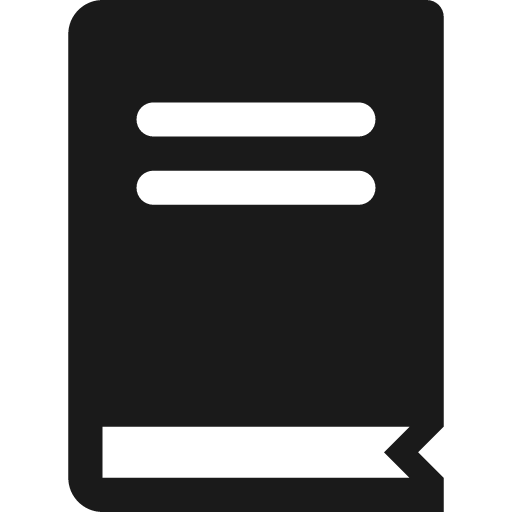 Book icon, solid style, from Pinhead Map Icons