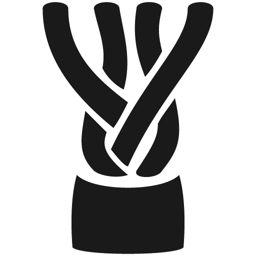 Cable icon, solid style, from Pinhead Map Icons