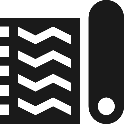 Carpet icon, solid style, from Pinhead Map Icons