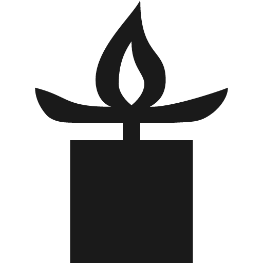 Flaming chalice on square icon, solid style, from Pinhead Map Icons