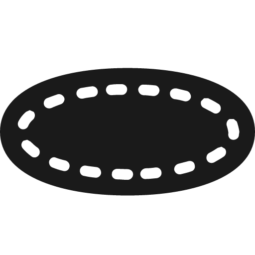 Flat coin icon, solid style, from Pinhead Map Icons
