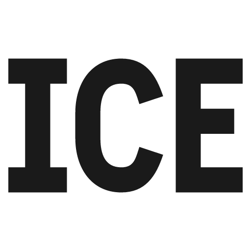 Ice uppercase icon, solid style, from Pinhead Map Icons