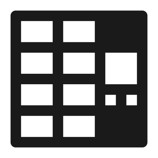 Lockers terminal icon, solid style, from Pinhead Map Icons
