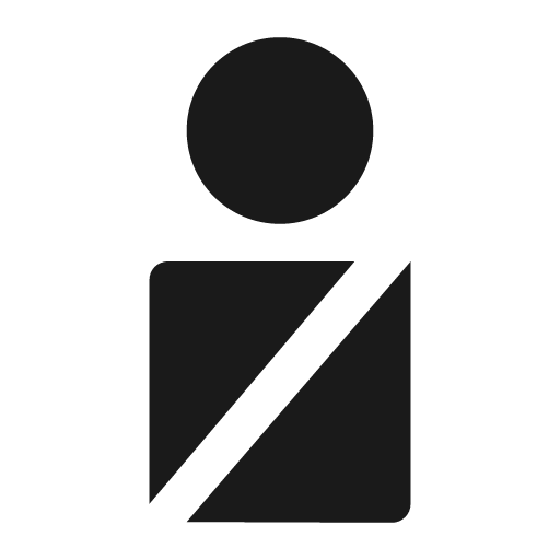 Officer icon, solid style, from Pinhead Map Icons