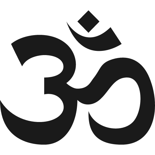 Om icon, solid style, from Pinhead Map Icons