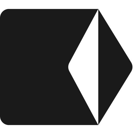 Open envelope right icon, solid style, from Pinhead Map Icons
