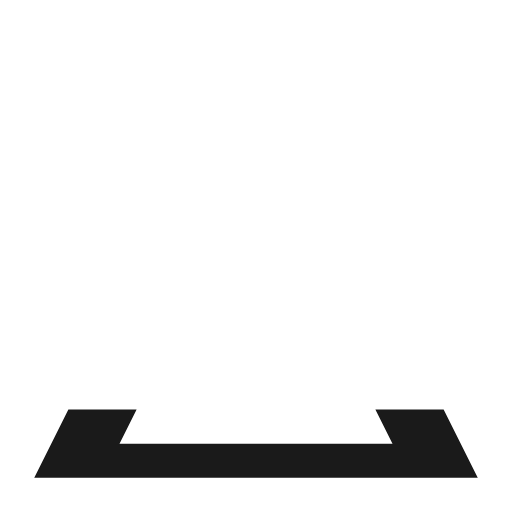 Parking line icon, outline style, from Pinhead Map Icons