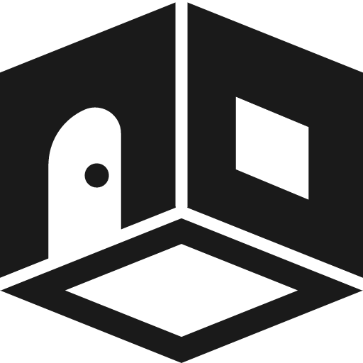 Room icon, solid style, from Pinhead Map Icons