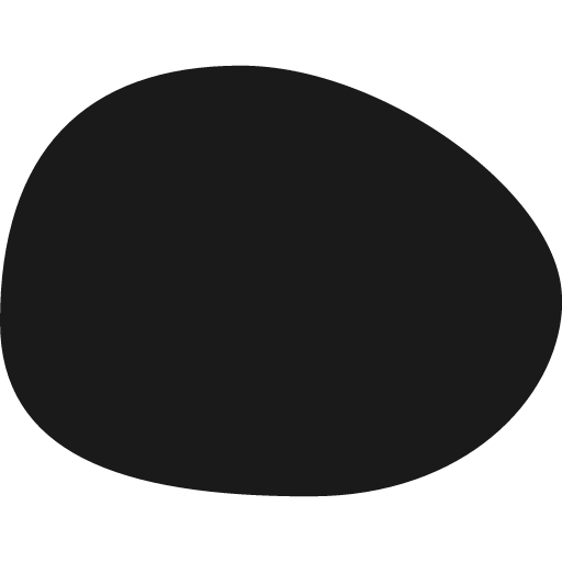 Round rock icon, solid style, from Pinhead Map Icons
