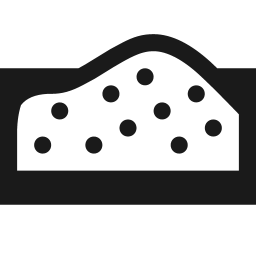 Sandbox icon, solid style, from Pinhead Map Icons
