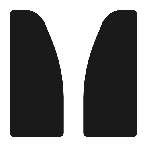 Squeeze stile icon, solid style, from Pinhead Map Icons