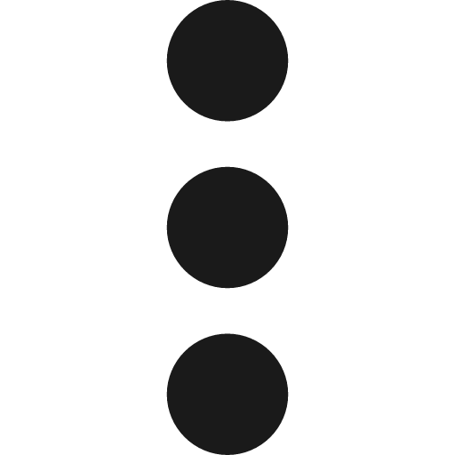 Three dots up down icon, solid style, from Pinhead Map Icons