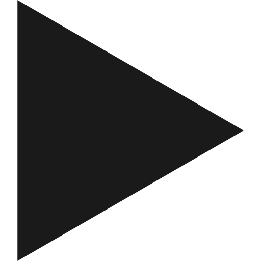 Triangle right icon, solid style, from Pinhead Map Icons
