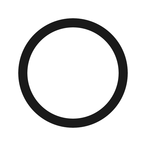 Circle off icon, solid style, from Prime Icons