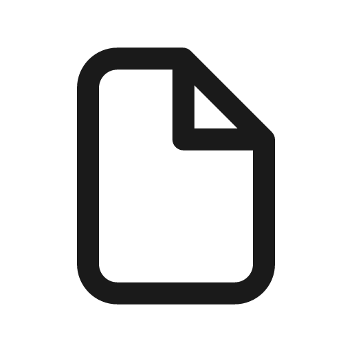 File icon, solid style, from Prime Icons
