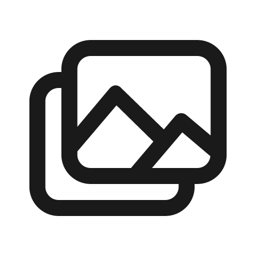 Images icon, solid style, from Prime Icons