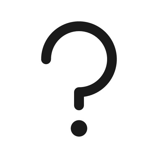 Question icon, solid style, from Prime Icons