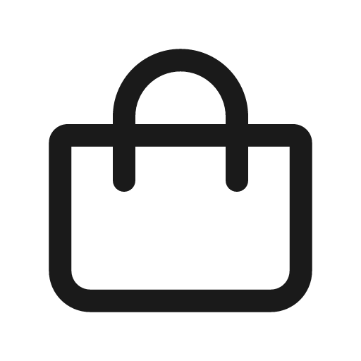 Shopping bag icon, solid style, from Prime Icons