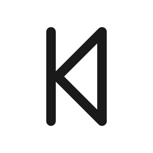 Step backward icon, solid style, from Prime Icons