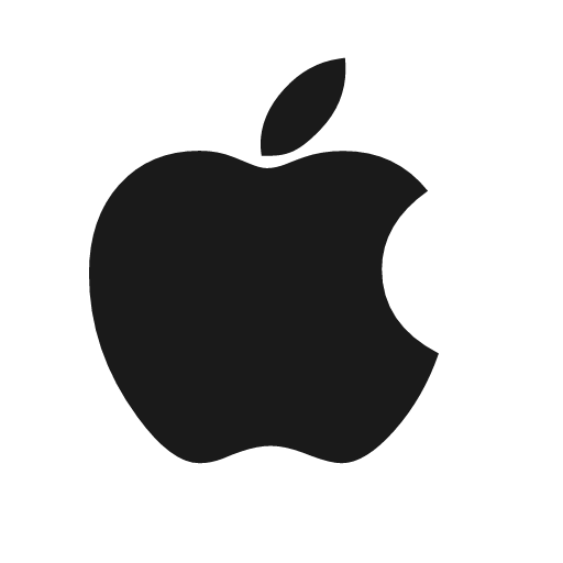 Apple icon, solid style, from Raphael