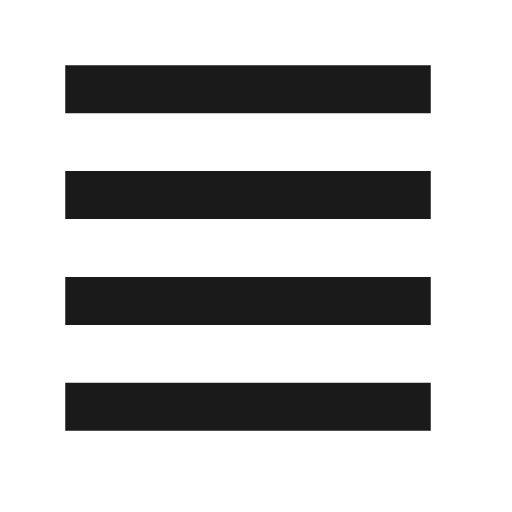 List icon, solid style, from Raphael