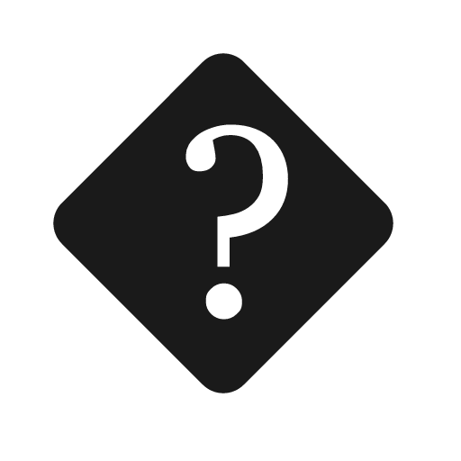 Question2 icon, solid style, from Raphael