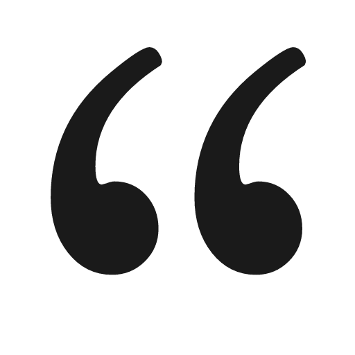 Quote icon, solid style, from Raphael