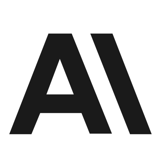 Anthropic fill icon, filled style, from Remix Icon