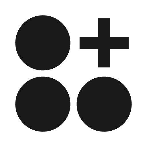 Apps 2 add fill icon, filled style, from Remix Icon