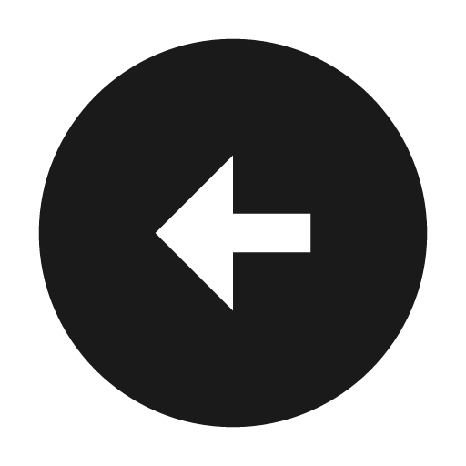 Arrow left circle fill icon, filled style, from Remix Icon