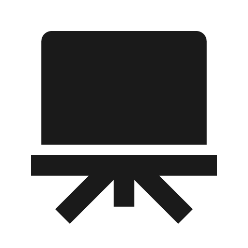 Artboard fill icon, filled style, from Remix Icon