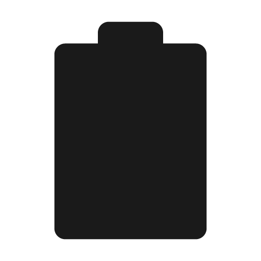 Battery 2 fill icon, filled style, from Remix Icon