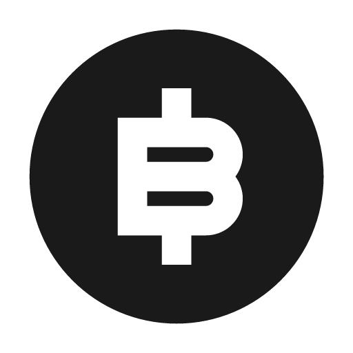 Bit coin fill icon, filled style, from Remix Icon