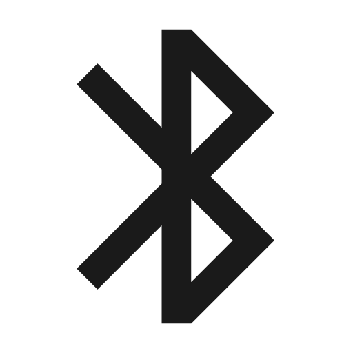 Bluetooth fill icon, filled style, from Remix Icon